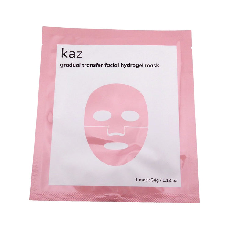 Waxness KAZ Gradual Transfer Facial Hydrogel Mask 1.05 oz / 30 g 4 Pack