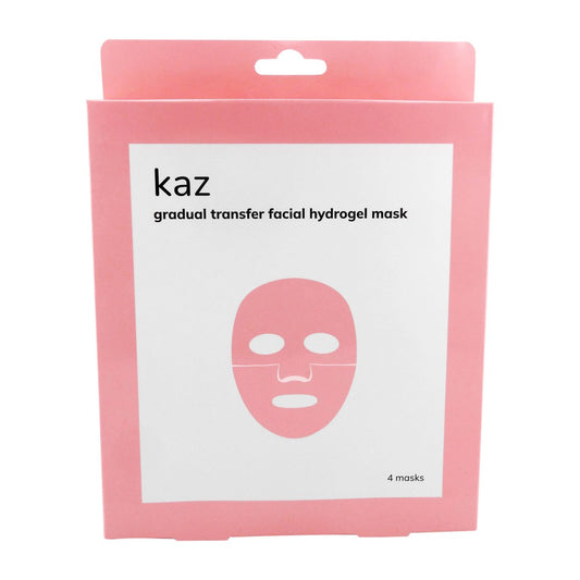 Waxness KAZ Gradual Transfer Facial Hydrogel Mask 1.05 oz / 30 g 4 Pack
