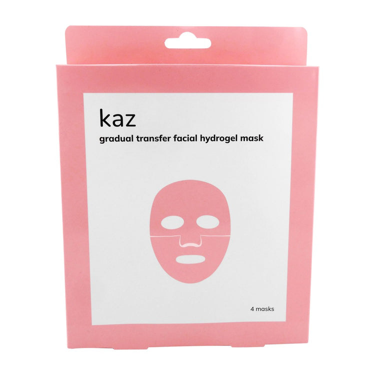 Waxness KAZ Gradual Transfer Facial Hydrogel Mask 1.05 oz / 30 g 4 Pack