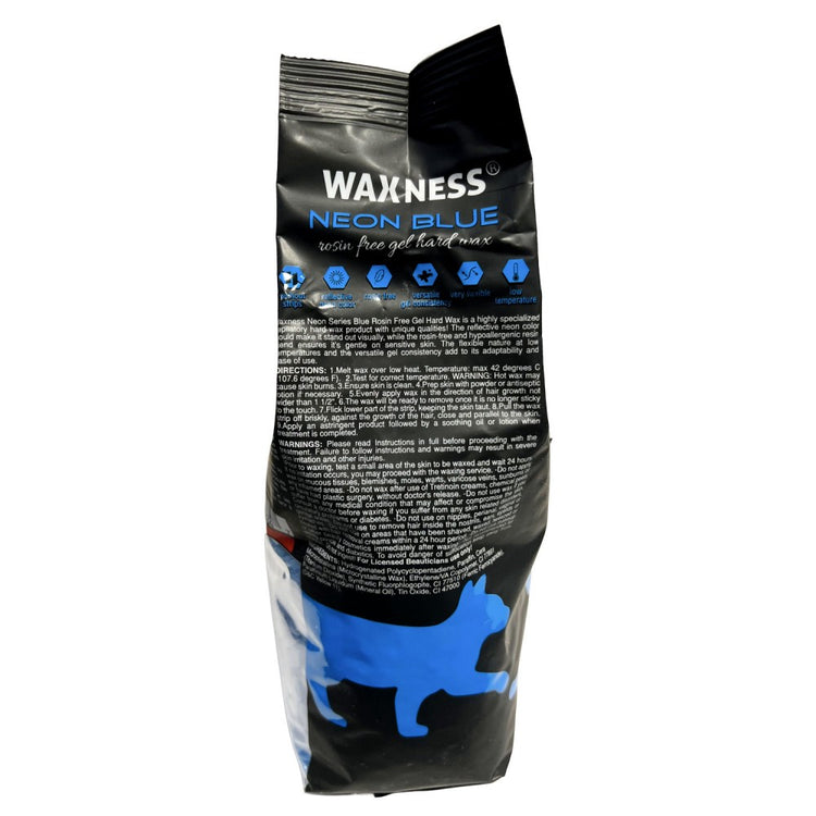 Waxness Neon Series Blue Rosin Free Gel Hard Wax