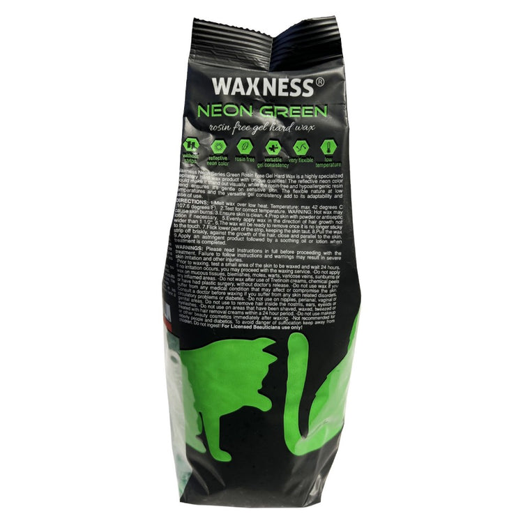Waxness Neon Series Green Rosin Free Gel Hard Wax