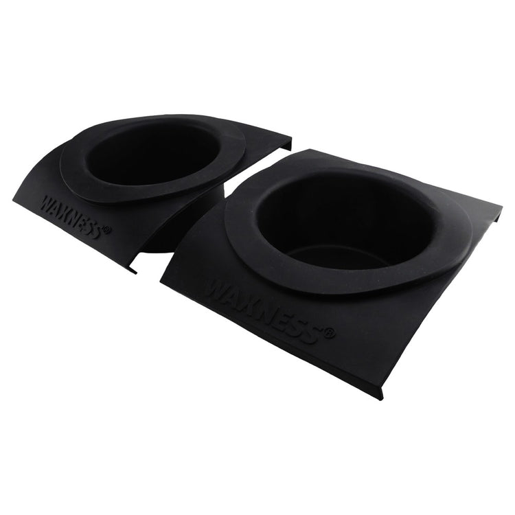 Waxness Non Stick Square Easy Clean Silicone Liners Black – 1 lb for Double Warmers WN-5002 Pack of 2