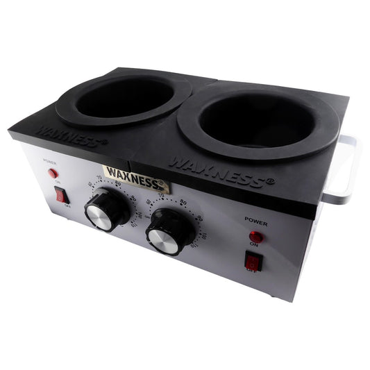 Waxness Non Stick Square Easy Clean Silicone Liners Black – 1 lb for Double Warmers WN-5002 Pack of 2