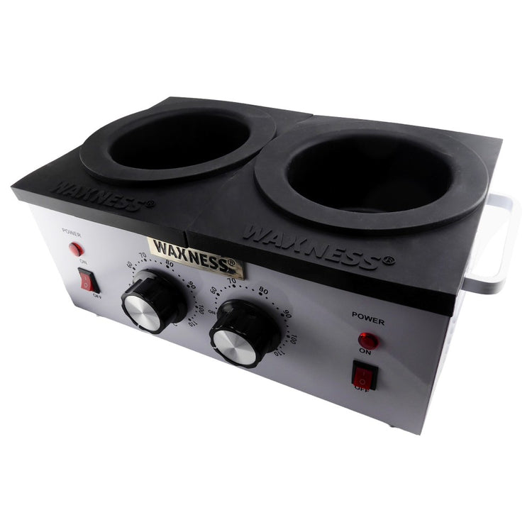 Waxness Non Stick Square Easy Clean Silicone Bowl Pink – 1 lb for Double Warmers 5002 Pack of 2