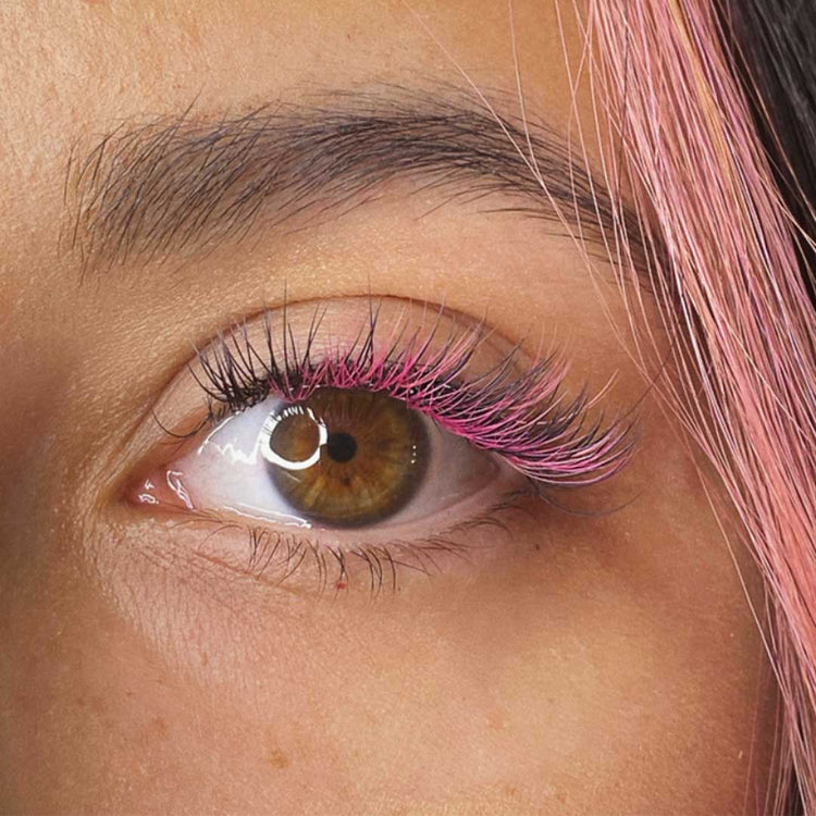 Luxury Pink Volume Lash Extensions