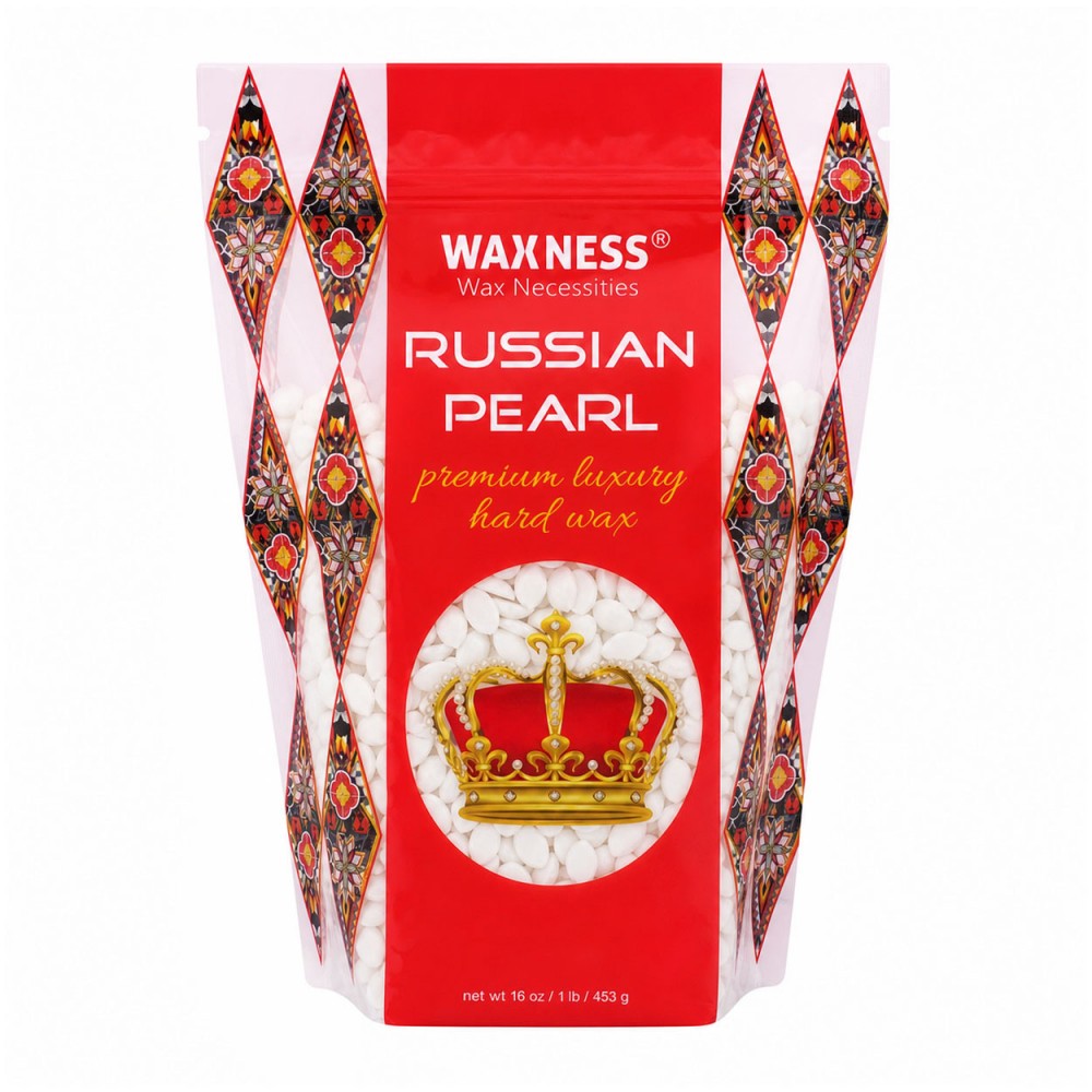Waxness Russian Pearl Polymer Blend Premium Hard Wax Beads