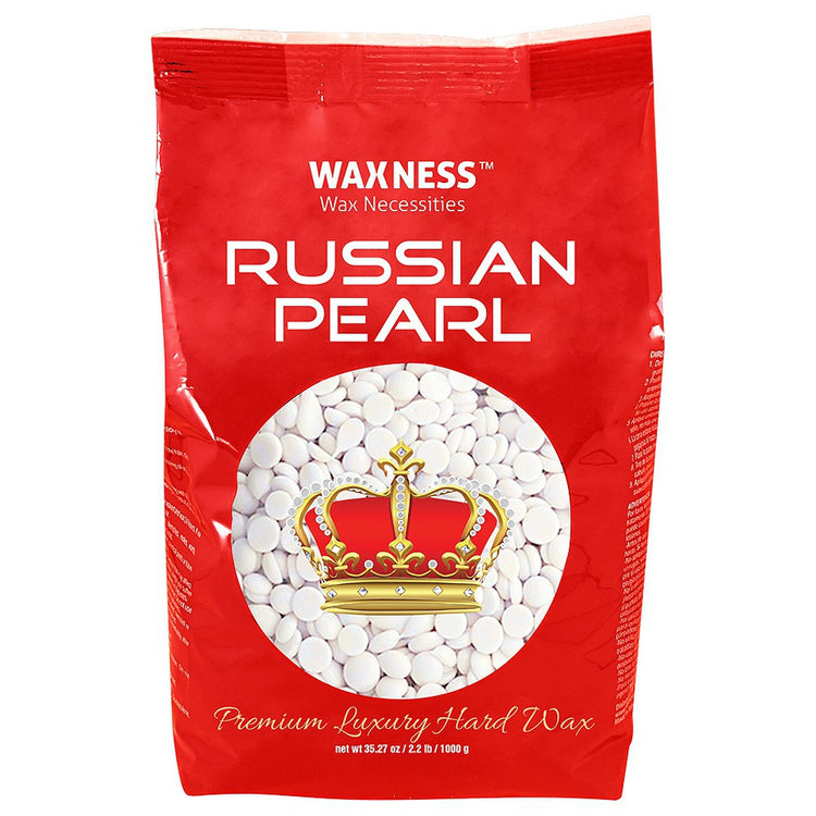 Waxness Russian Pearl Polymer Blend Premium Hard Wax Beads