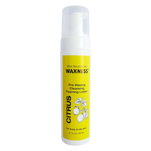 Waxness Pre Waxing Cleansing Foaming Lotion 6.7oz