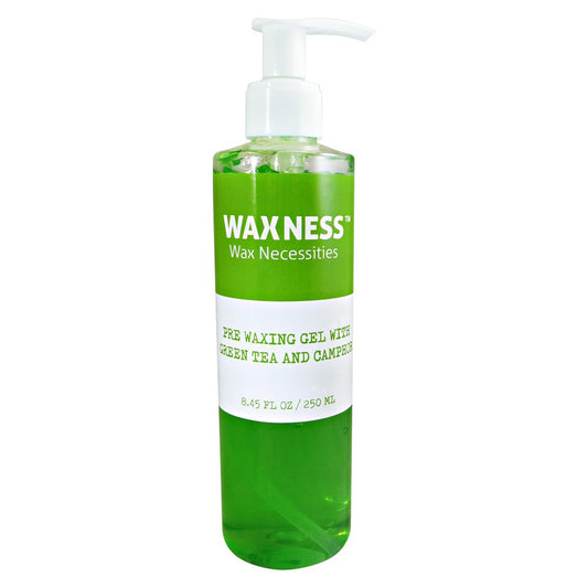Waxness Pre Waxing Gel with Green Tea and Camphor 8.45oz