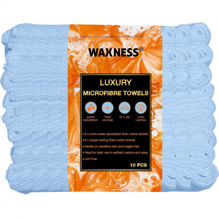 WAXNESS PREMIUM SOFT THICK EXTRA ABSORBENT MICROFIBER COSMETIC TOWEL 16” X 29”