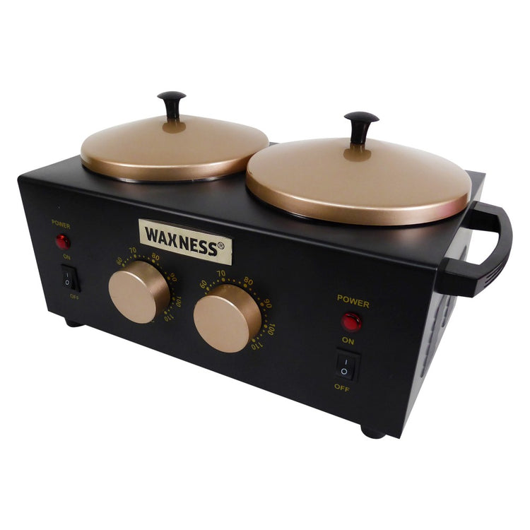 PROFESSIONAL DOUBLE WAX HEATER WN-5002E Elite Series - HOLDS 2 X 16 OZ