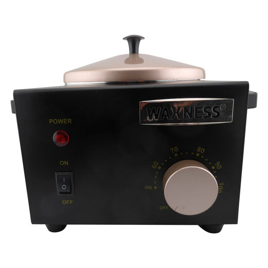 Waxness Professional Wax Warmer WN-5001 Black Elite-Series 1 Lb - 5 Years Warranty