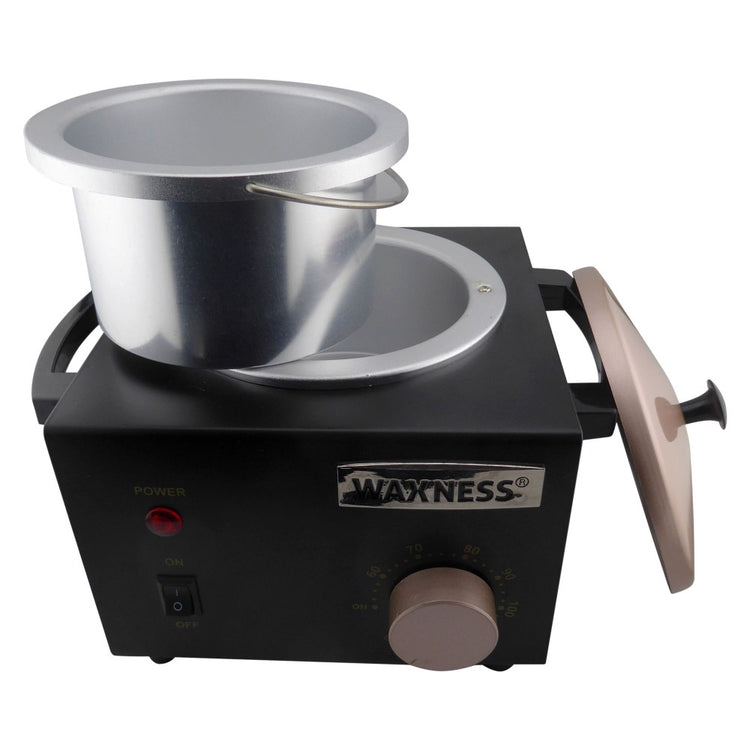 Waxness Professional Wax Warmer WN-5001 Black Elite-Series 1 Lb - 5 Years Warranty