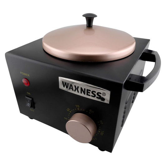 Waxness Professional Wax Warmer WN-5001 Black Elite-Series 1 Lb - 5 Years Warranty