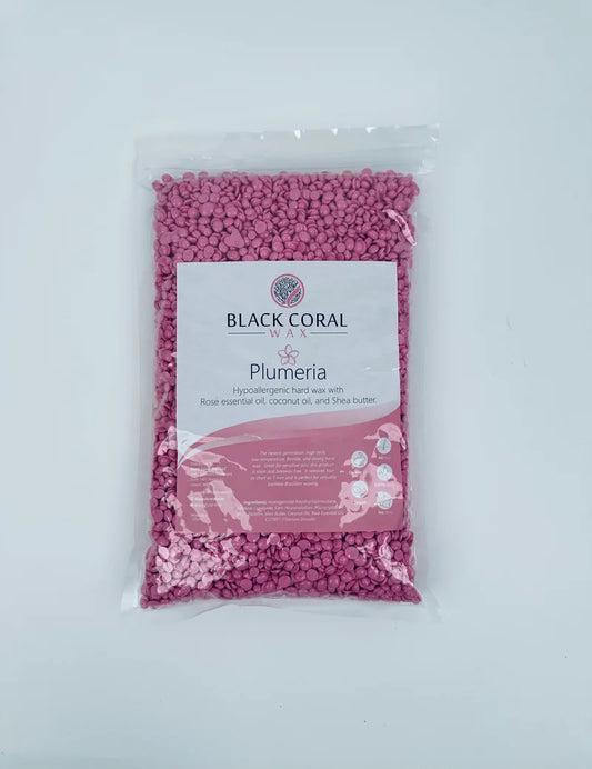 Black Coral Wax Plumeria Hard Wax