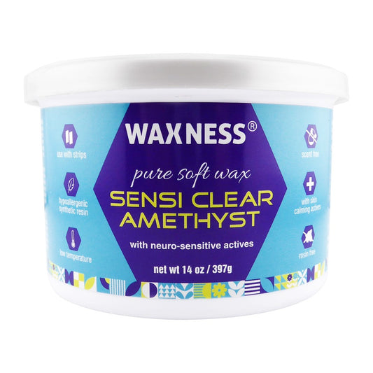 Waxness Sensi Clear Amethyst Soft Wax Tin 14oz