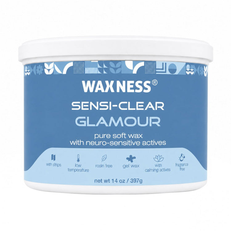 Waxness Sensi Clear Glamour Soft Wax 14 oz
