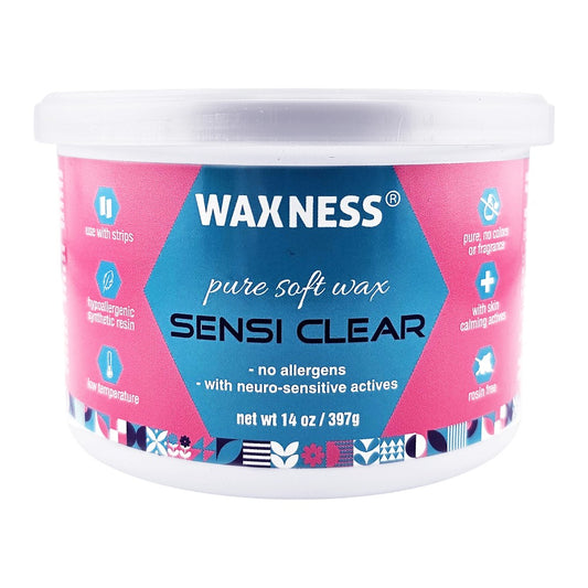 Waxness Sensi Clear Pure Soft Wax Tin 14oz