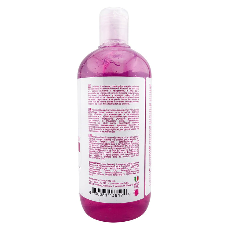 WAXNESS SPA CHOICE AFTER WAXING GEL FUCHSIA SWEET BERRIES 16.9 FL OZ