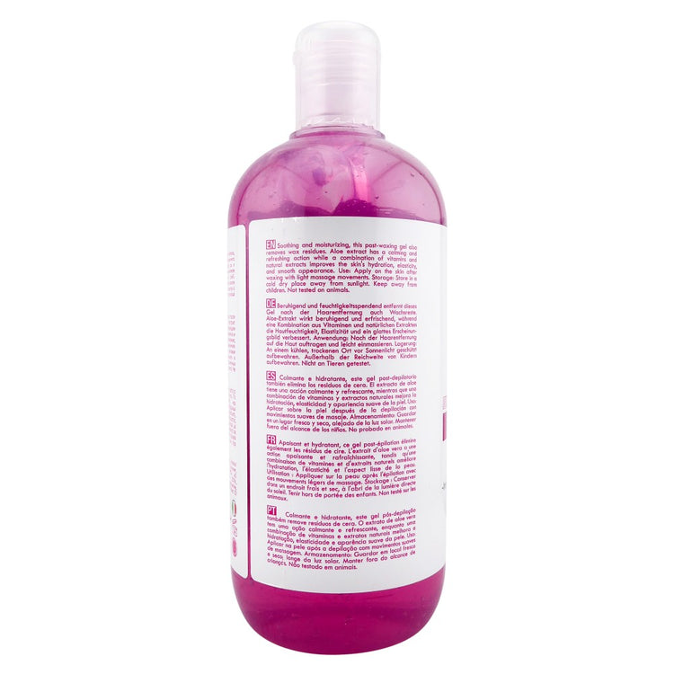 WAXNESS SPA CHOICE AFTER WAXING GEL FUCHSIA SWEET BERRIES 16.9 FL OZ