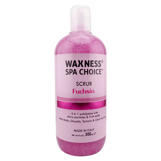 Waxness Spa Choice Scrub Fuchsia Sweeet Berries 16.9 fl oz 500ml