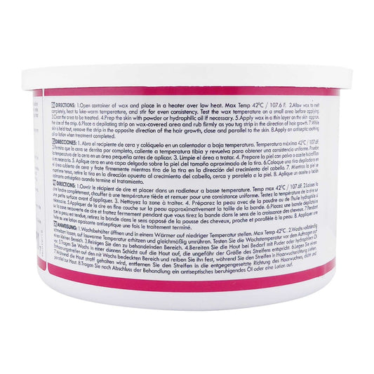 Waxness Spa Choice Sparkly Fuchsia Soft Wax Tin 14 oz / 397 ml