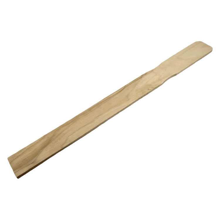 Waxness Wax Stirring Spatulas Polished Birchwood 10.5" x 1" 20 pcs