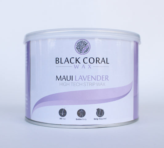 Black Coral Wax - Maui Lavender Strip Wax (Soft Wax)