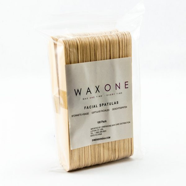WaxOne 6″ Wooden Spatulas 100 Pack